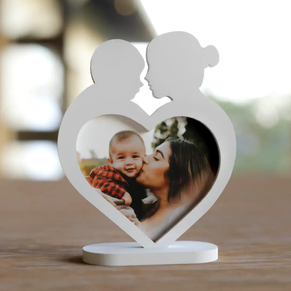 Marco de fotos corazón Día de la Madre