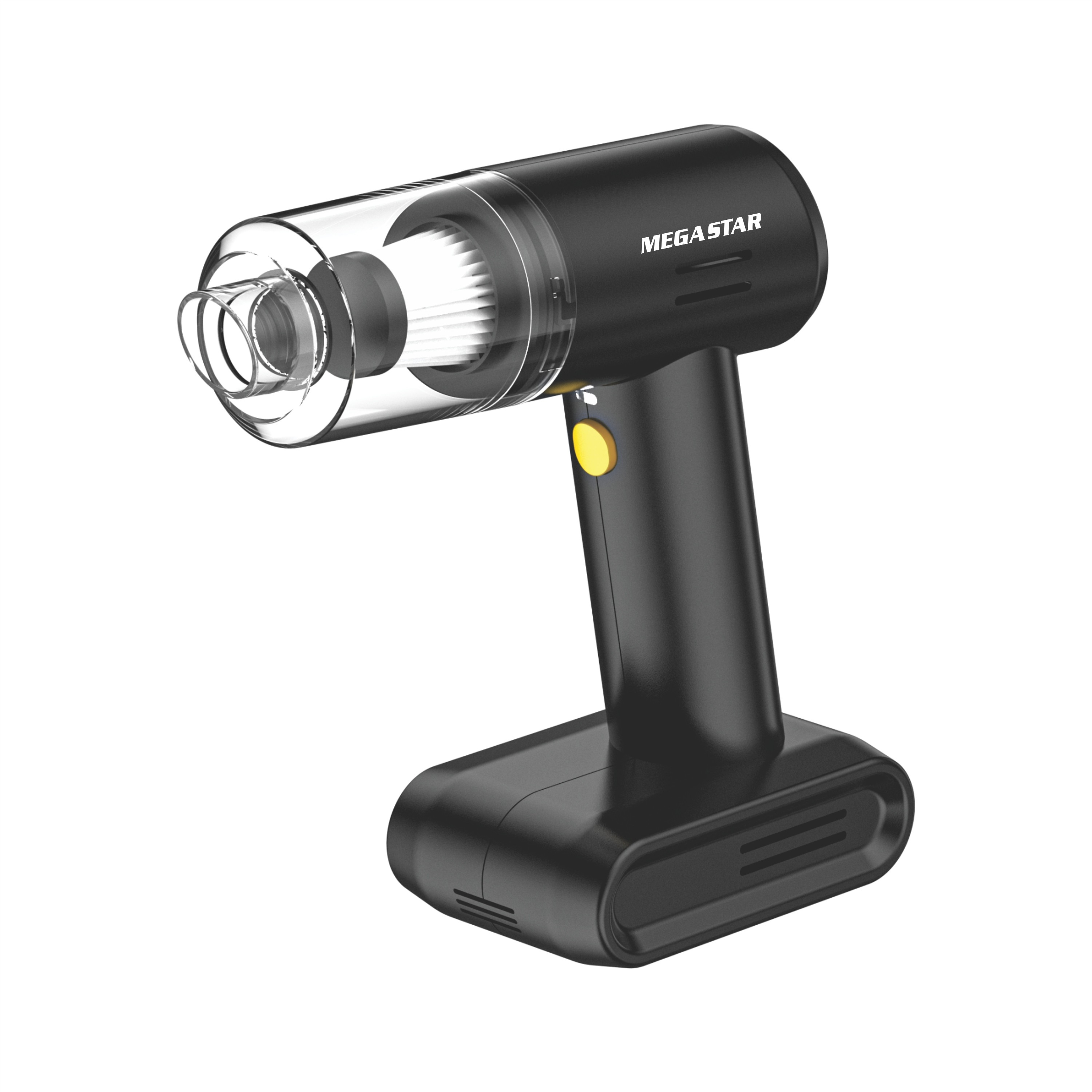 Aspiradora Portátil Mega Star VC-138 6000PA - Black